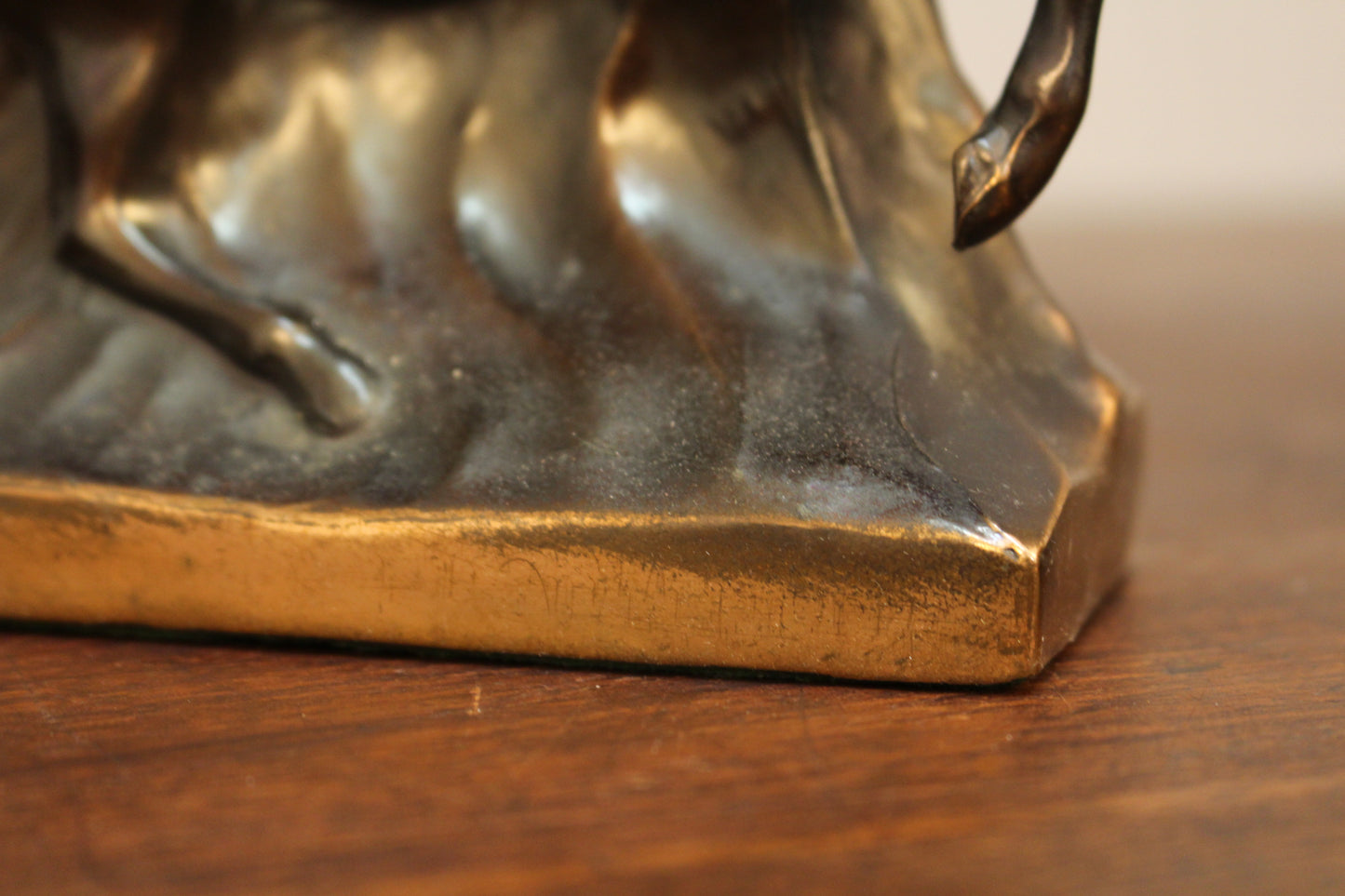 Pair of Bronze Horse Bookends