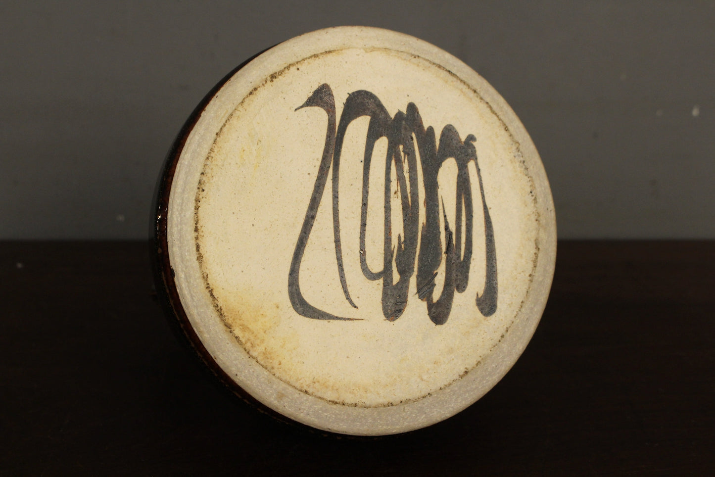 Handmade Brown Ceramic Teapot