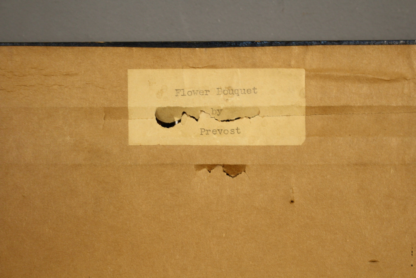 "Flower Bouquet" Lacquer Art