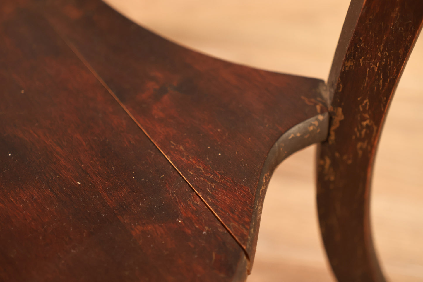 Mahogany Oval Occasional Table