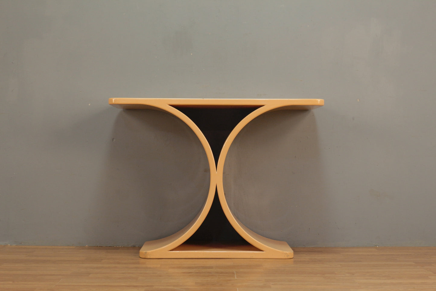 Karl Springer-Style Lacquer Console Table
