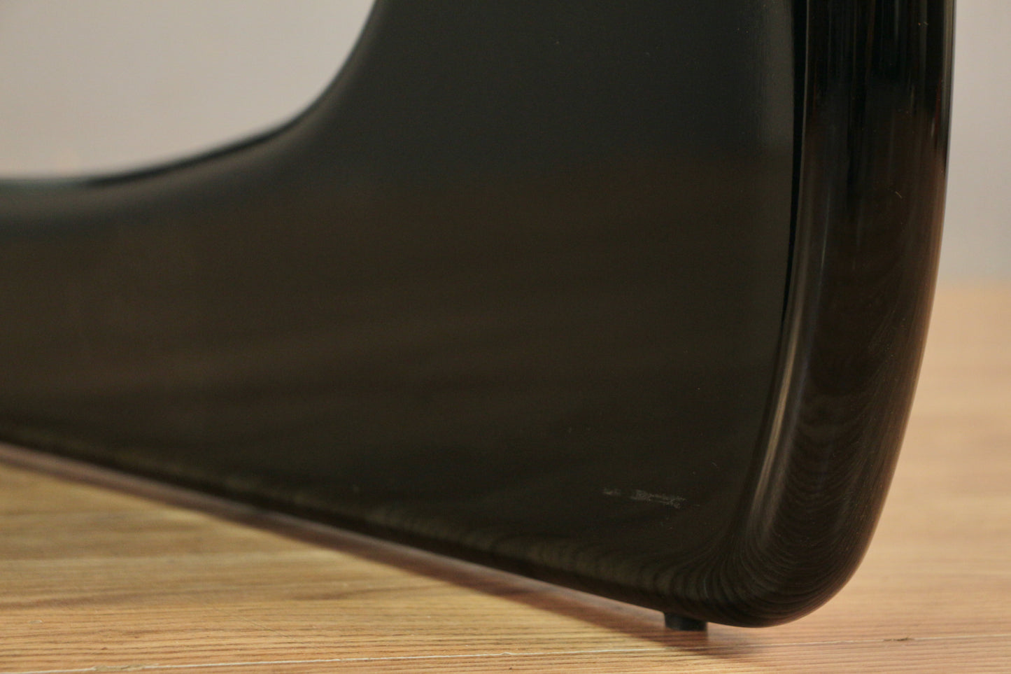 Noguchi-Style Black & Glass Coffee Table - ONLINE ONLY