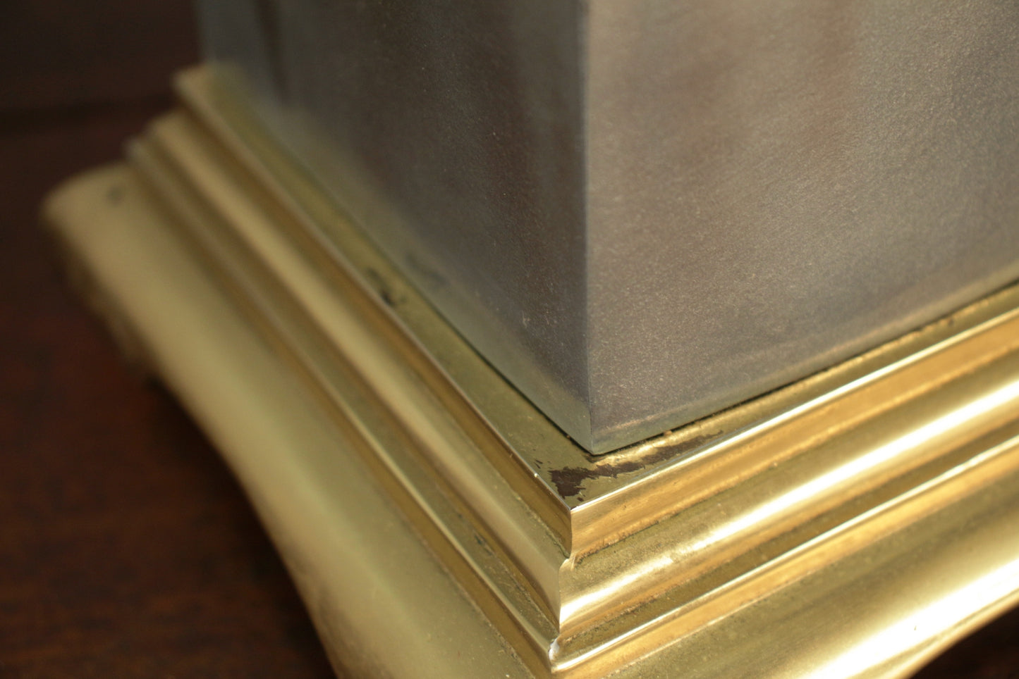 Silver & Brass Table Lamp