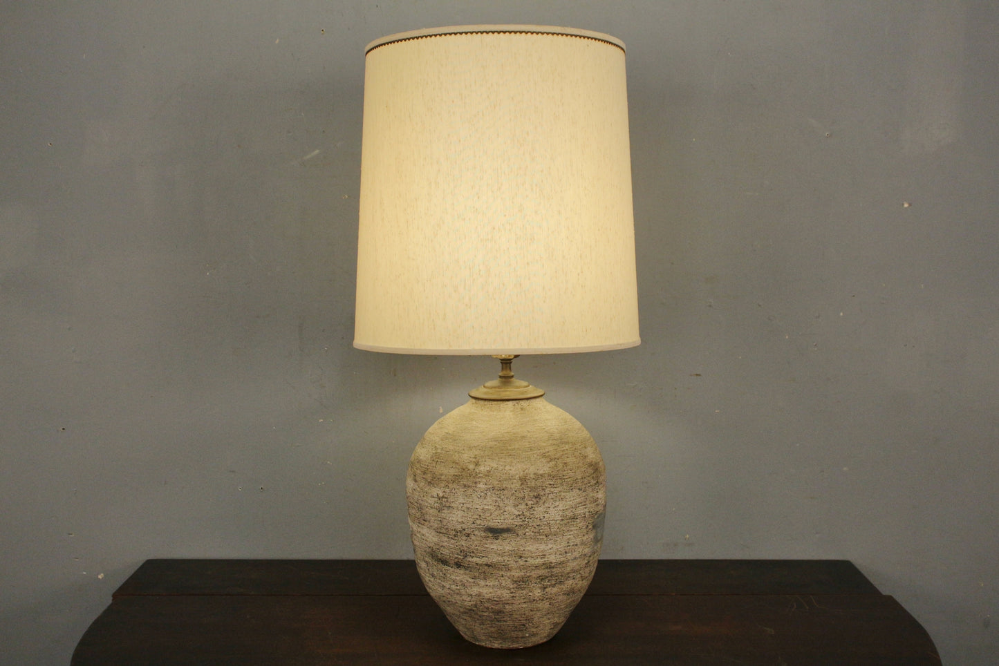 Simple Stoneware Table Lamp