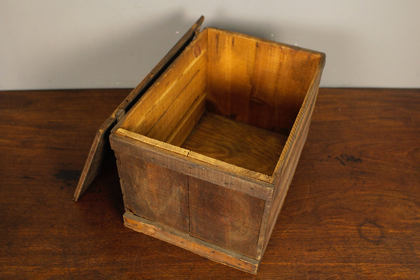 Rustic Wooden Cranberries Crate