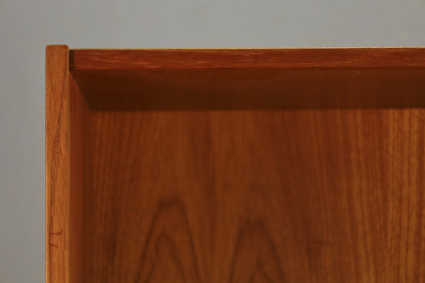 Danish Teak Slim 5-Tier Bookshelf
