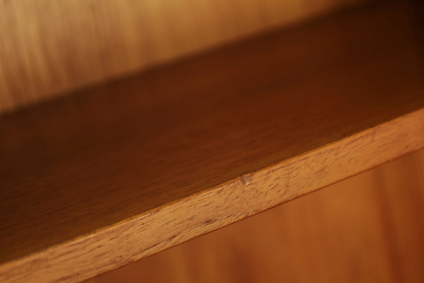 Danish Teak Slim 5-Tier Bookshelf