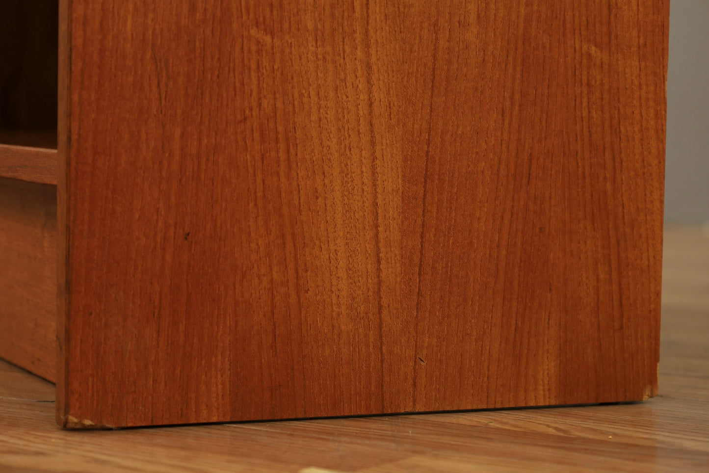 Danish Teak Slim 5-Tier Bookshelf