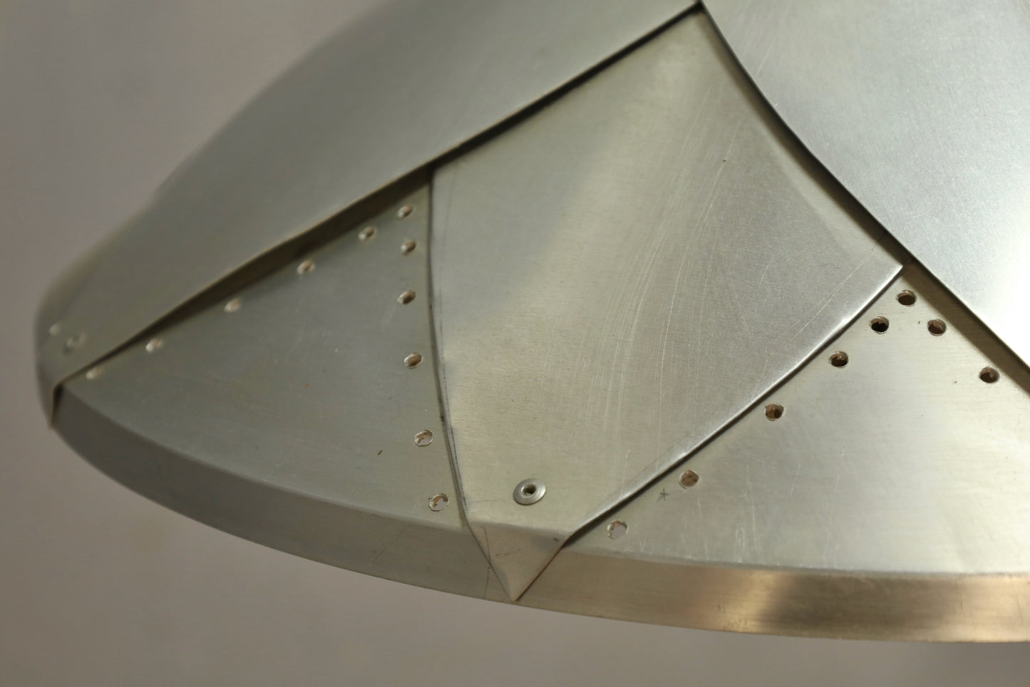Aluminum Lotus Swag Lamp