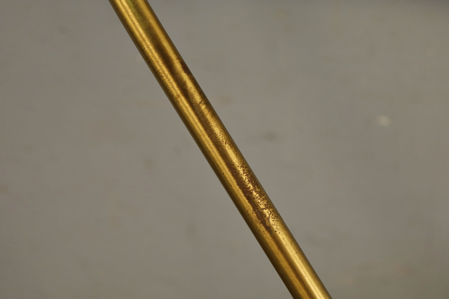 Bauhaus-Style Brass & Cream Saucer Table Lamp