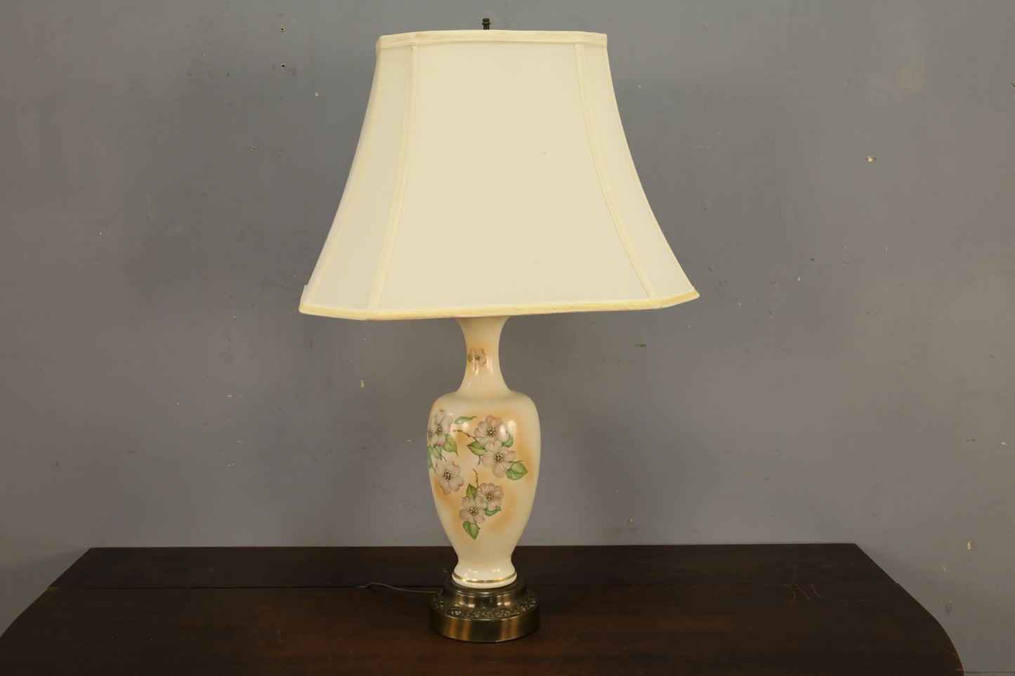 Floral Ceramic Table Lamp
