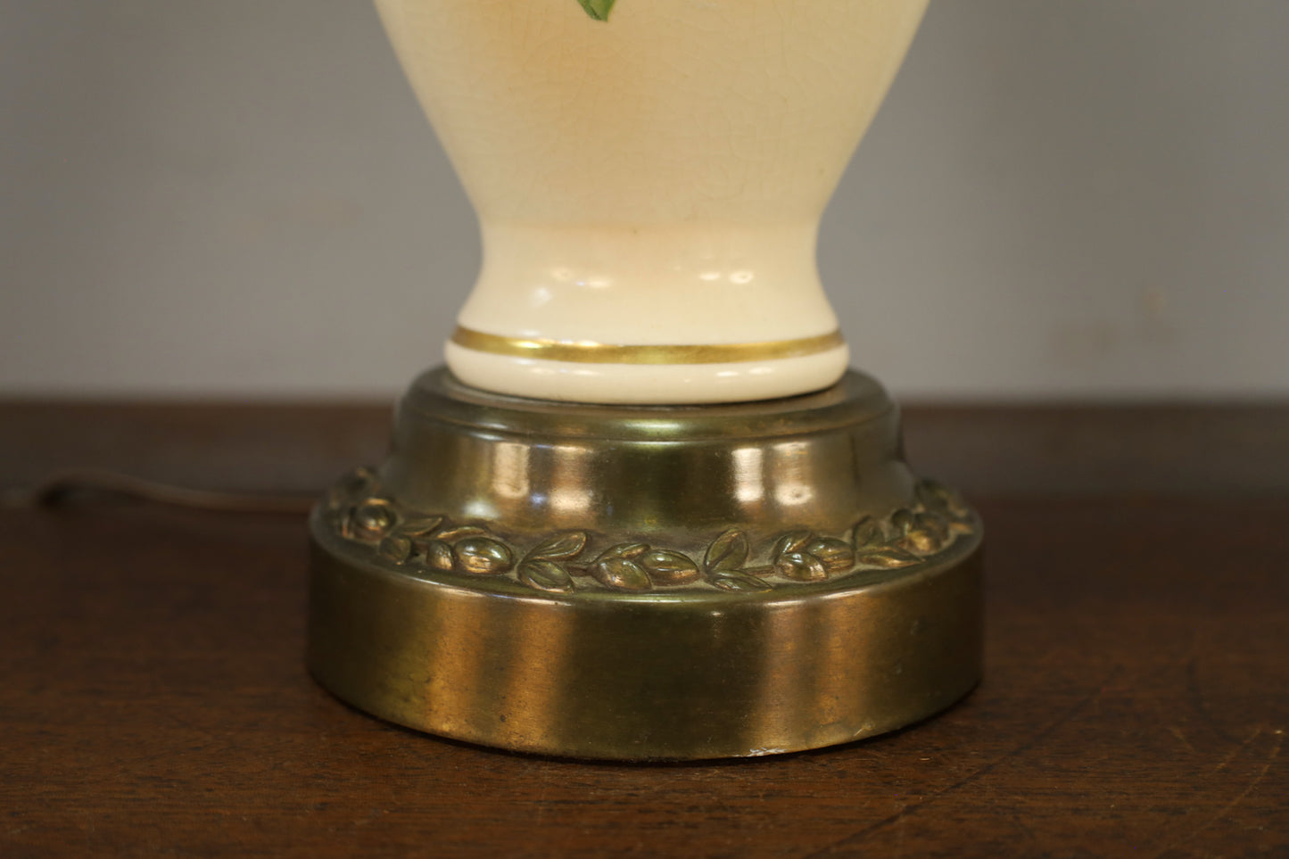 Floral Ceramic Table Lamp