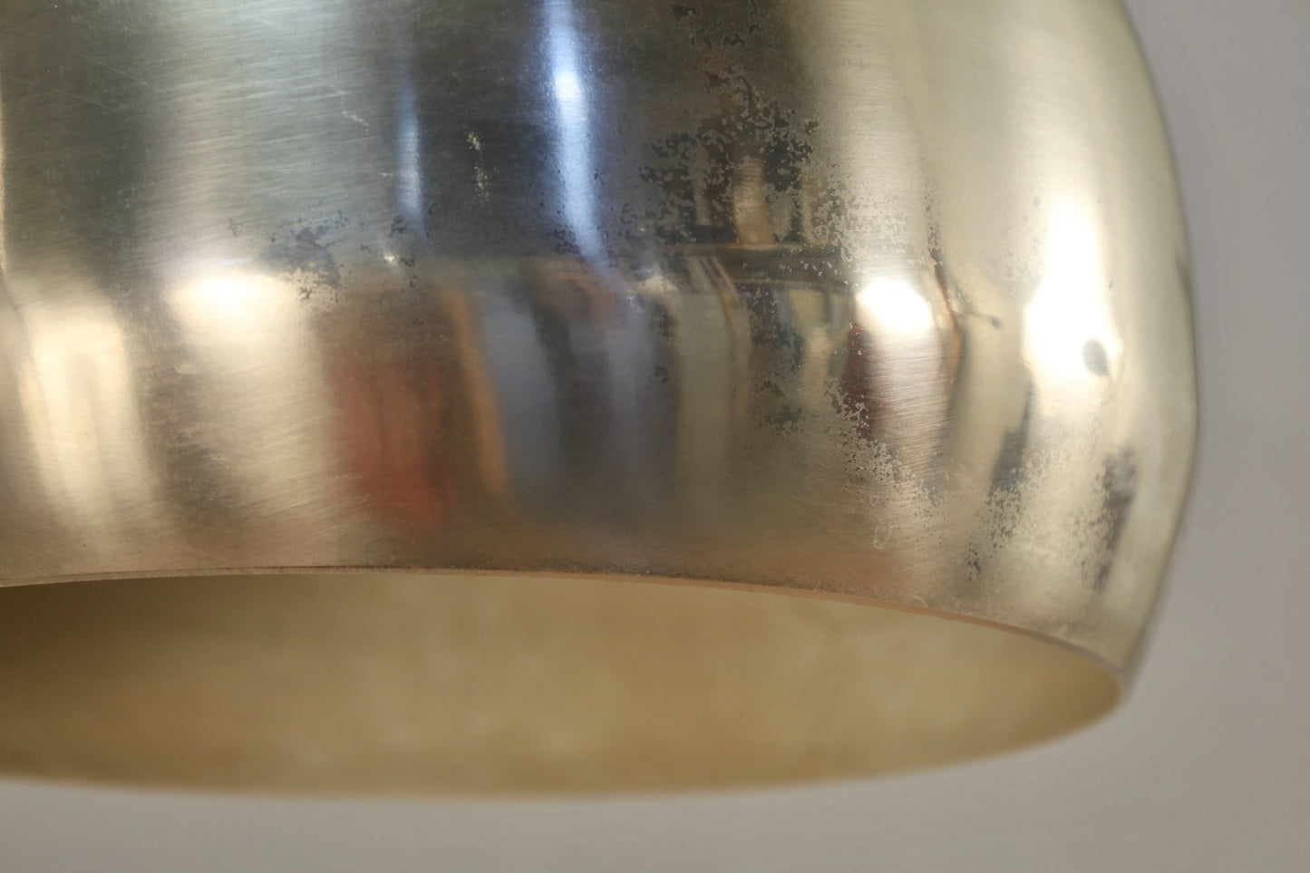 Chrome & Aluminum Arc Floor Lamp