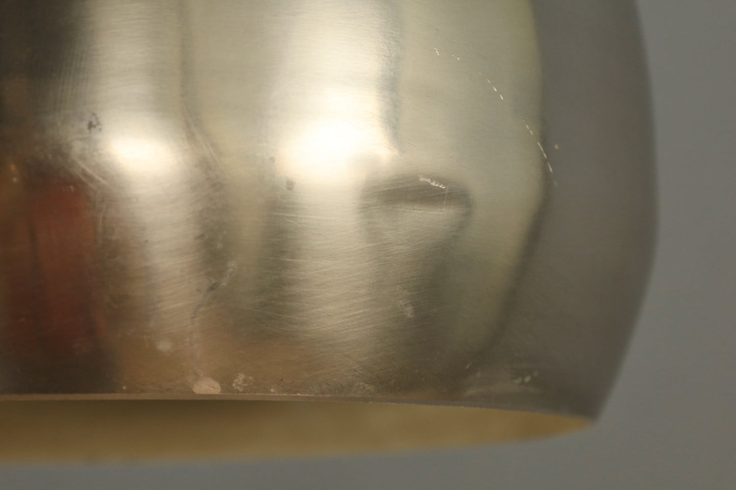 Chrome & Aluminum Arc Floor Lamp