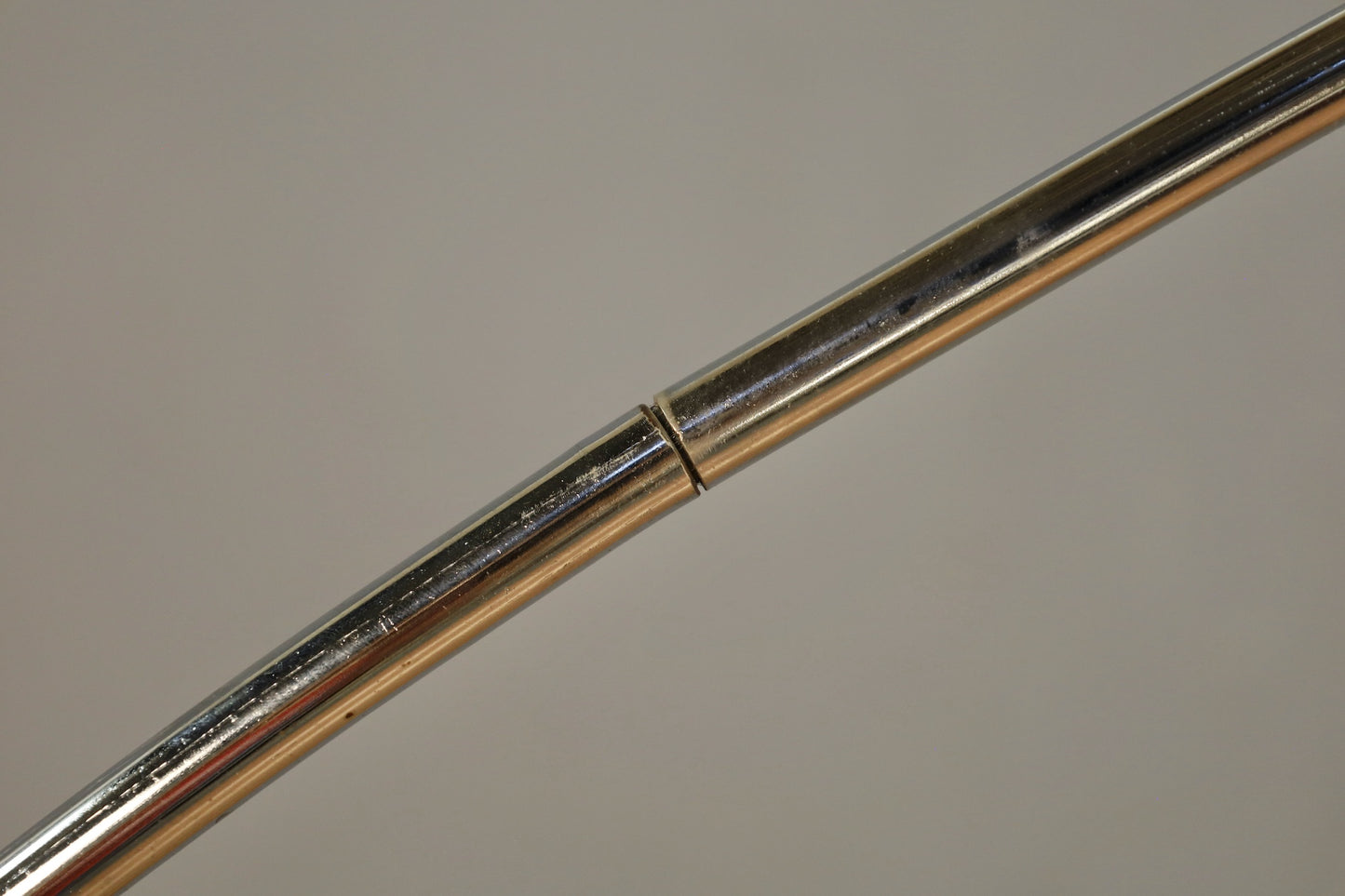 Chrome & Aluminum Arc Floor Lamp