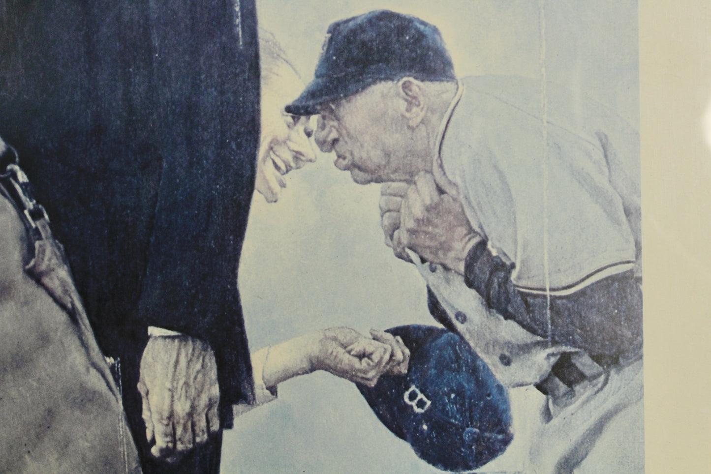 "Bottom of the Sixth" Norman Rockwell Poster