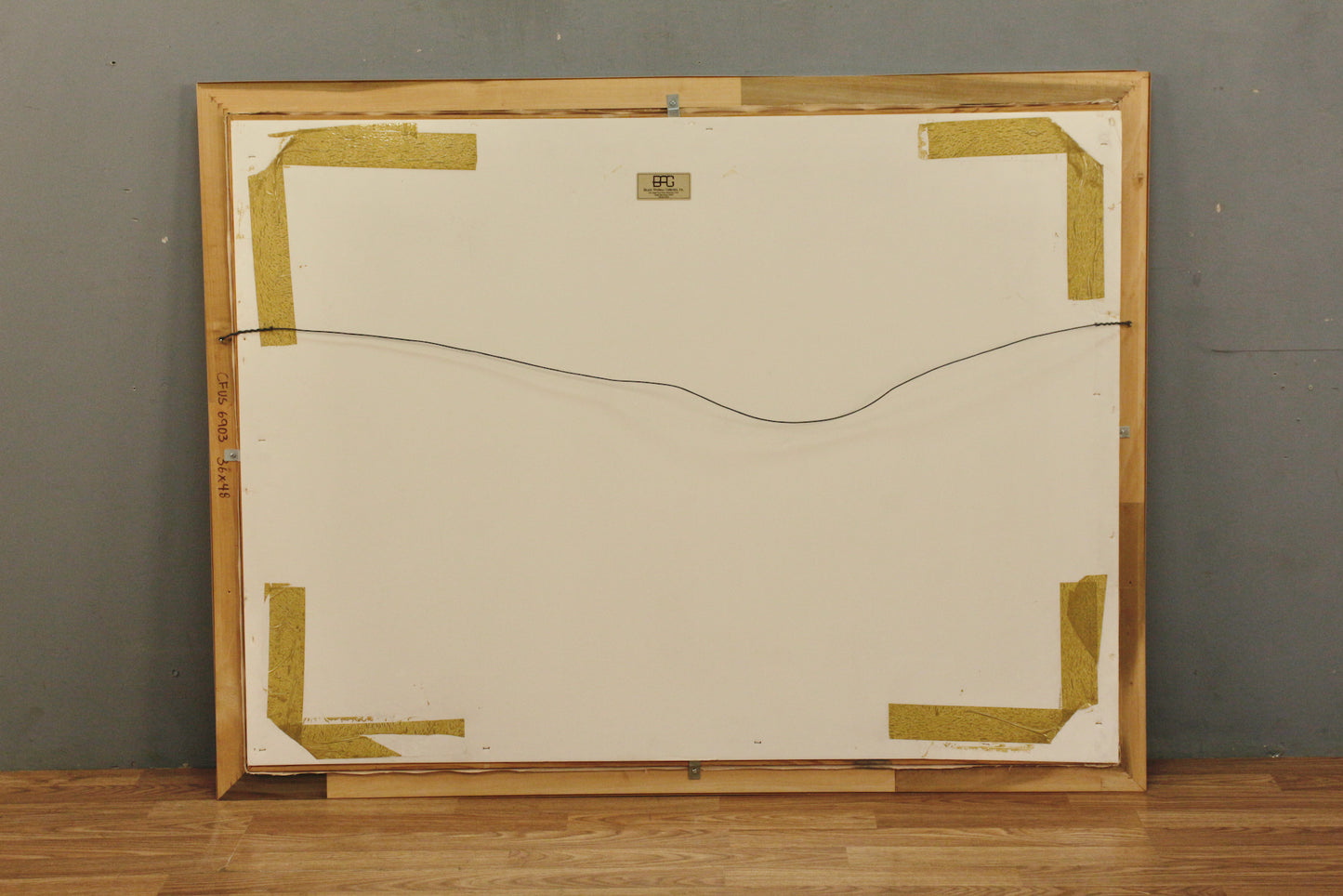 Large "Neutral Space" Abstract Painting