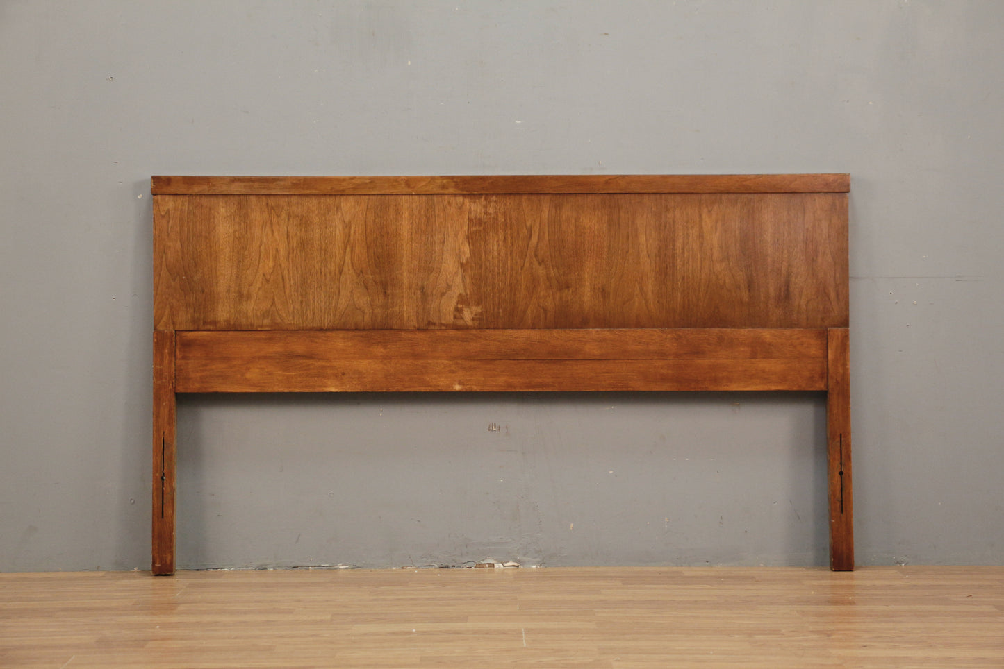Distressed Walnut Full Headboard - ONLINE ONLY
