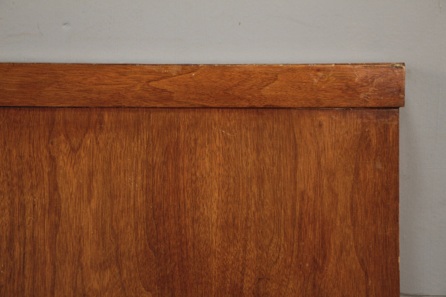 Distressed Walnut Full Headboard - ONLINE ONLY