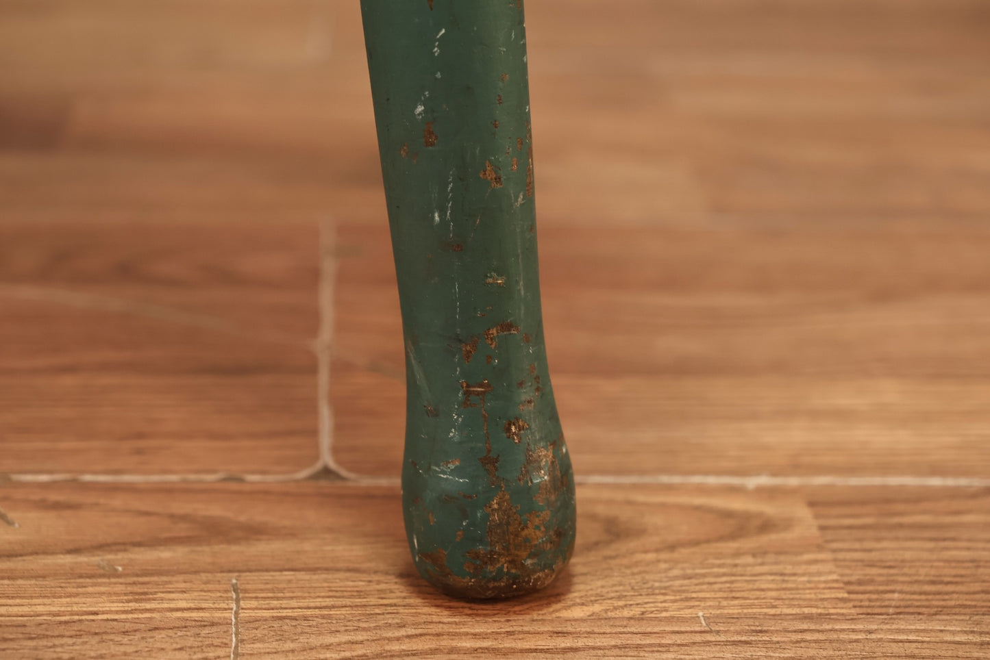 Small Teal Bean-Shaped Stool - ONLINE ONLY