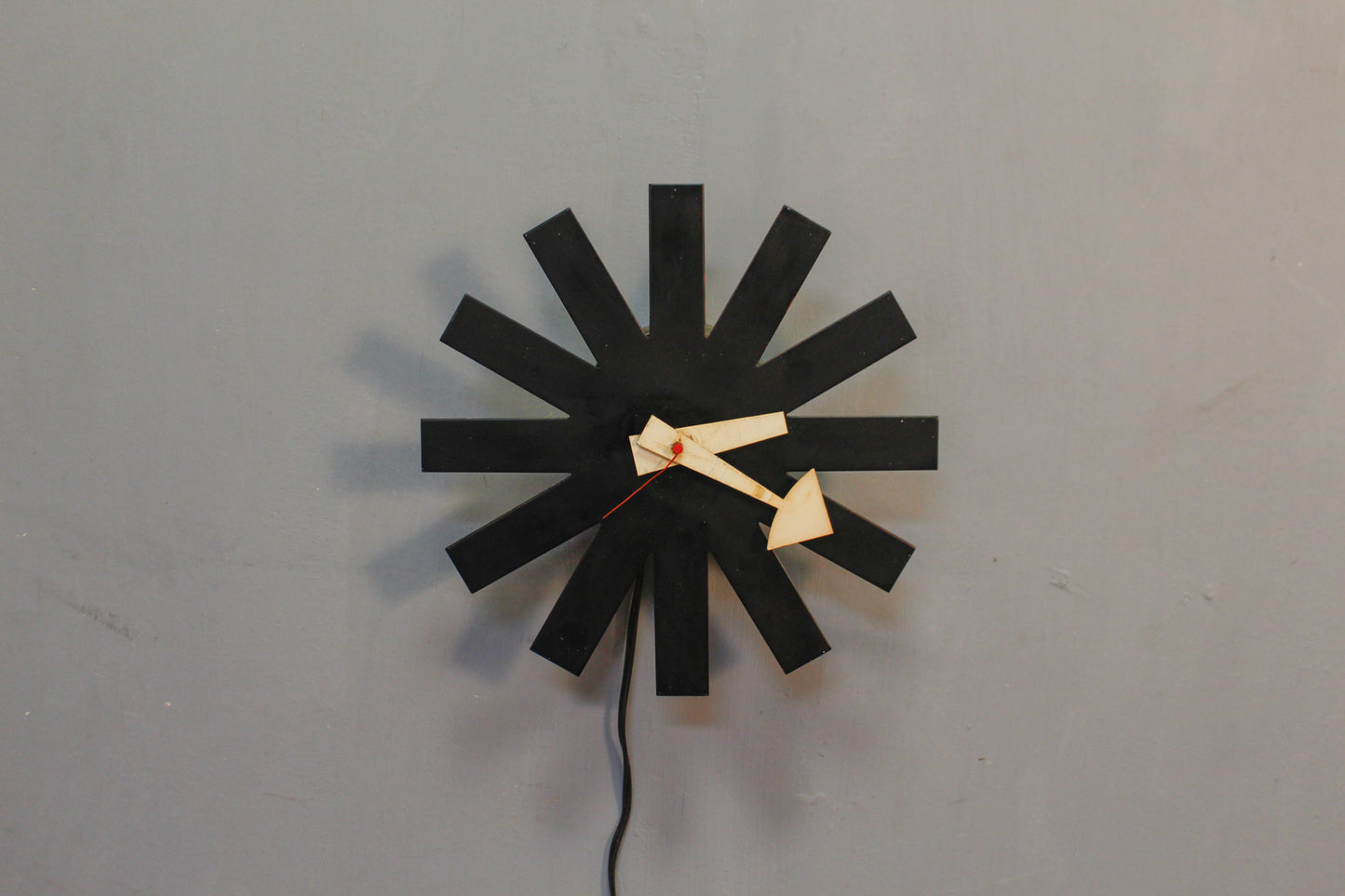 George Nelson Asterisk Wall Clock