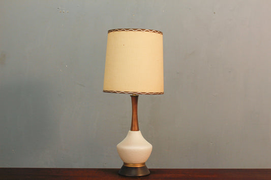 Petite Mid Century Ceramic Table Lamp