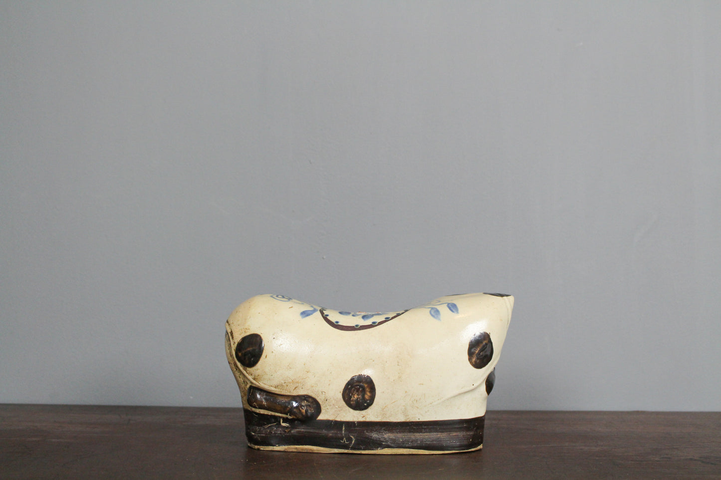 Antique Chinese Cat Porcelain Pillow