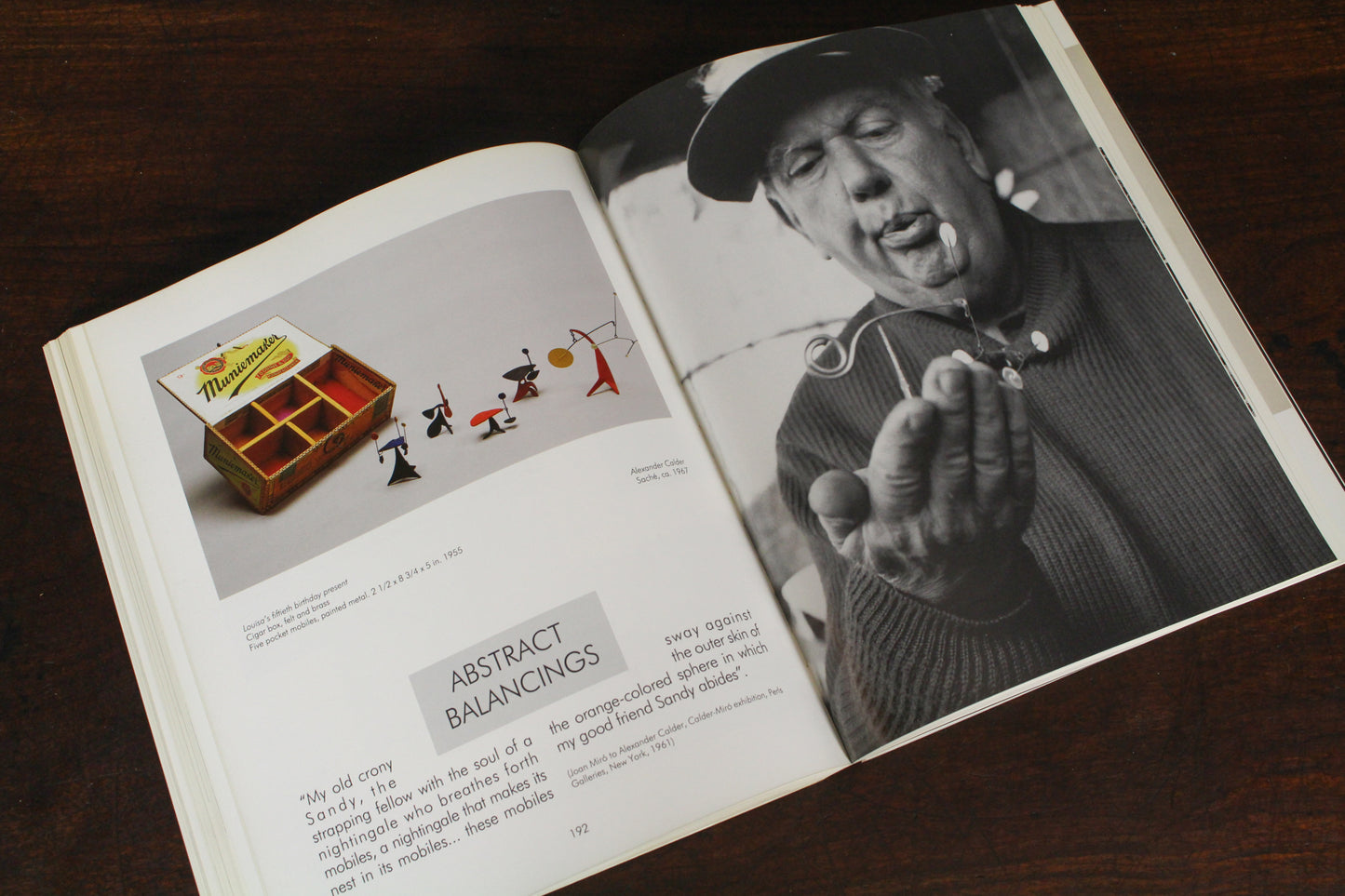 "The Intimate World of Alexander Calder" 1989 Book