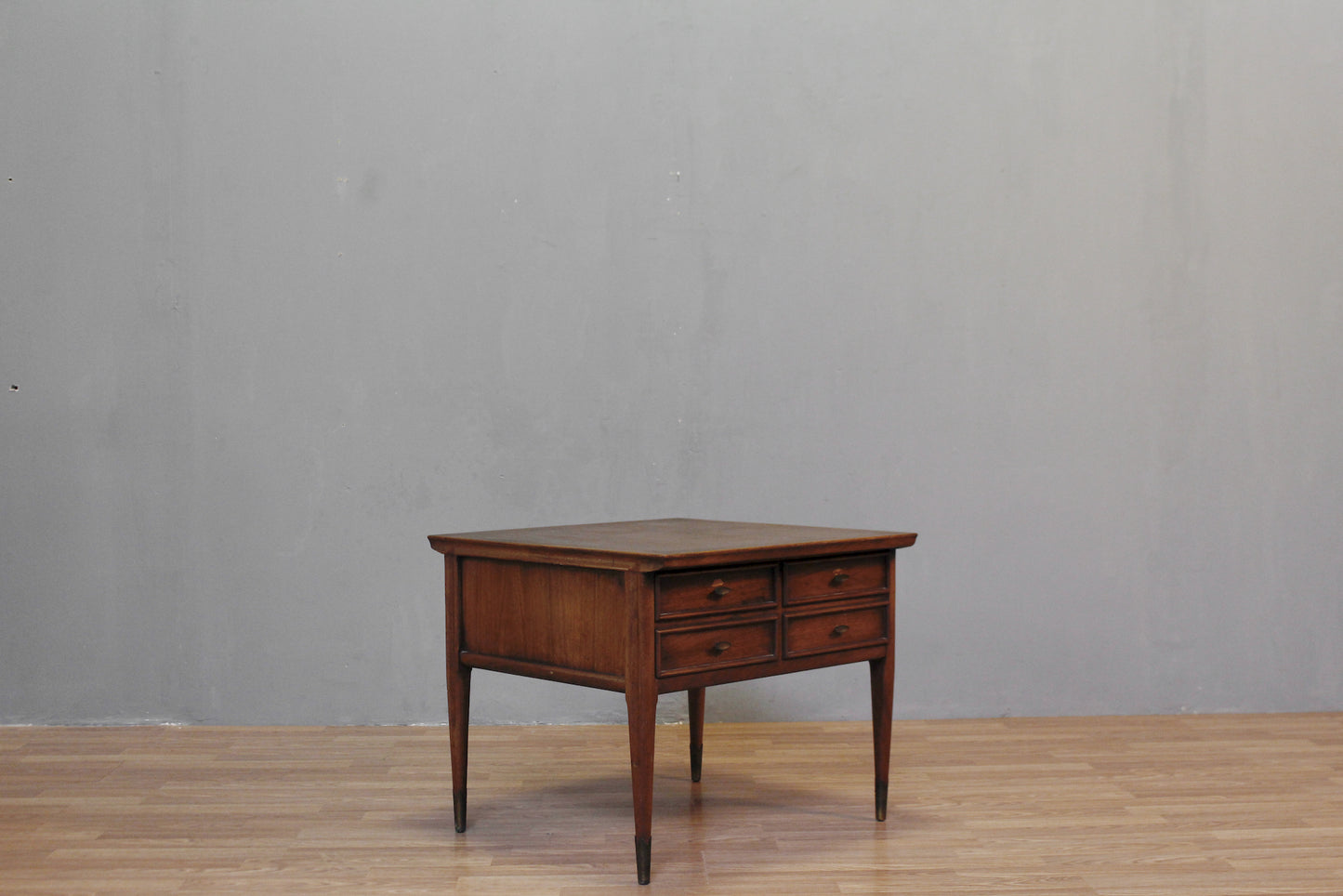 Mid Century Square 1-Drawer End Table - ONLINE ONLY