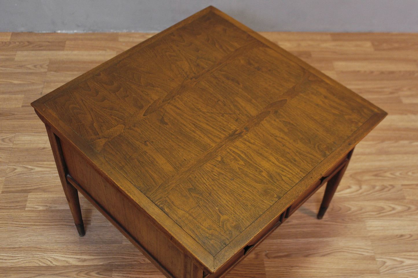 Mid Century Square 1-Drawer End Table - ONLINE ONLY