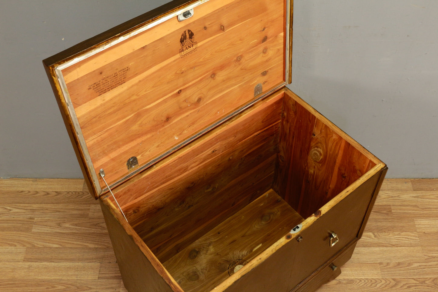 Lane Mid Century Boxy Cedar Chest