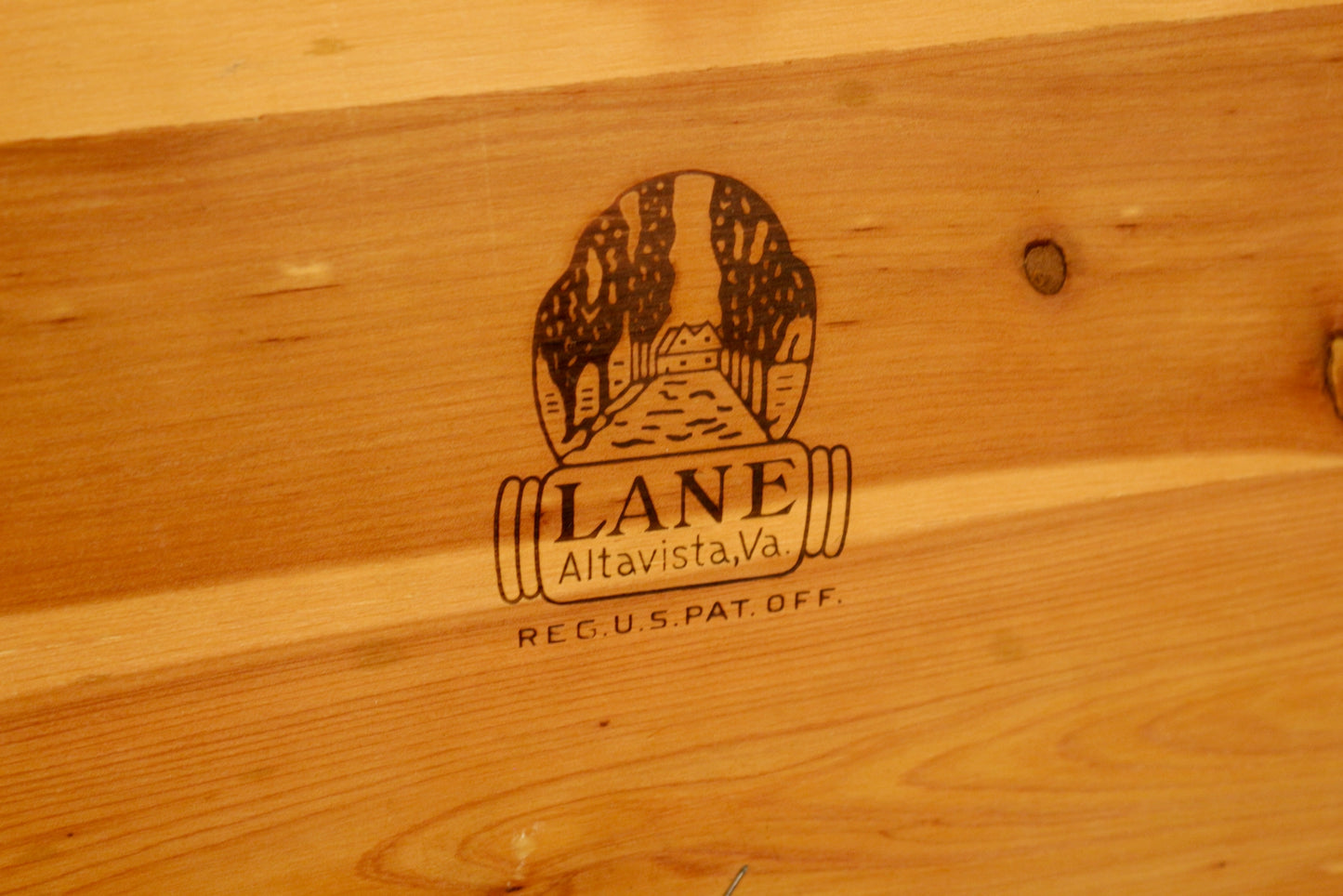 Lane Mid Century Boxy Cedar Chest