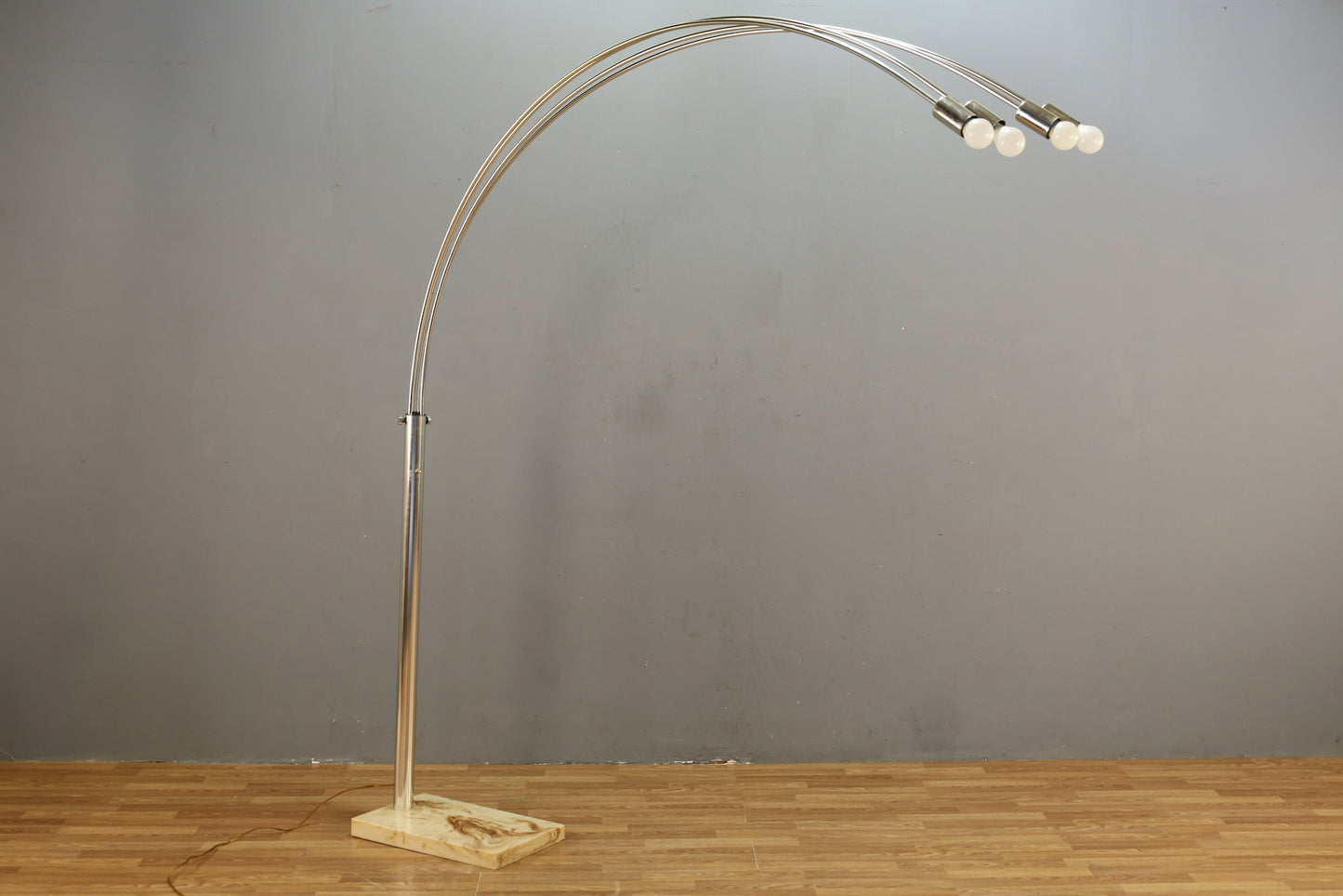 Chrome 4-Head Arc Lamp - ONLINE ONLY