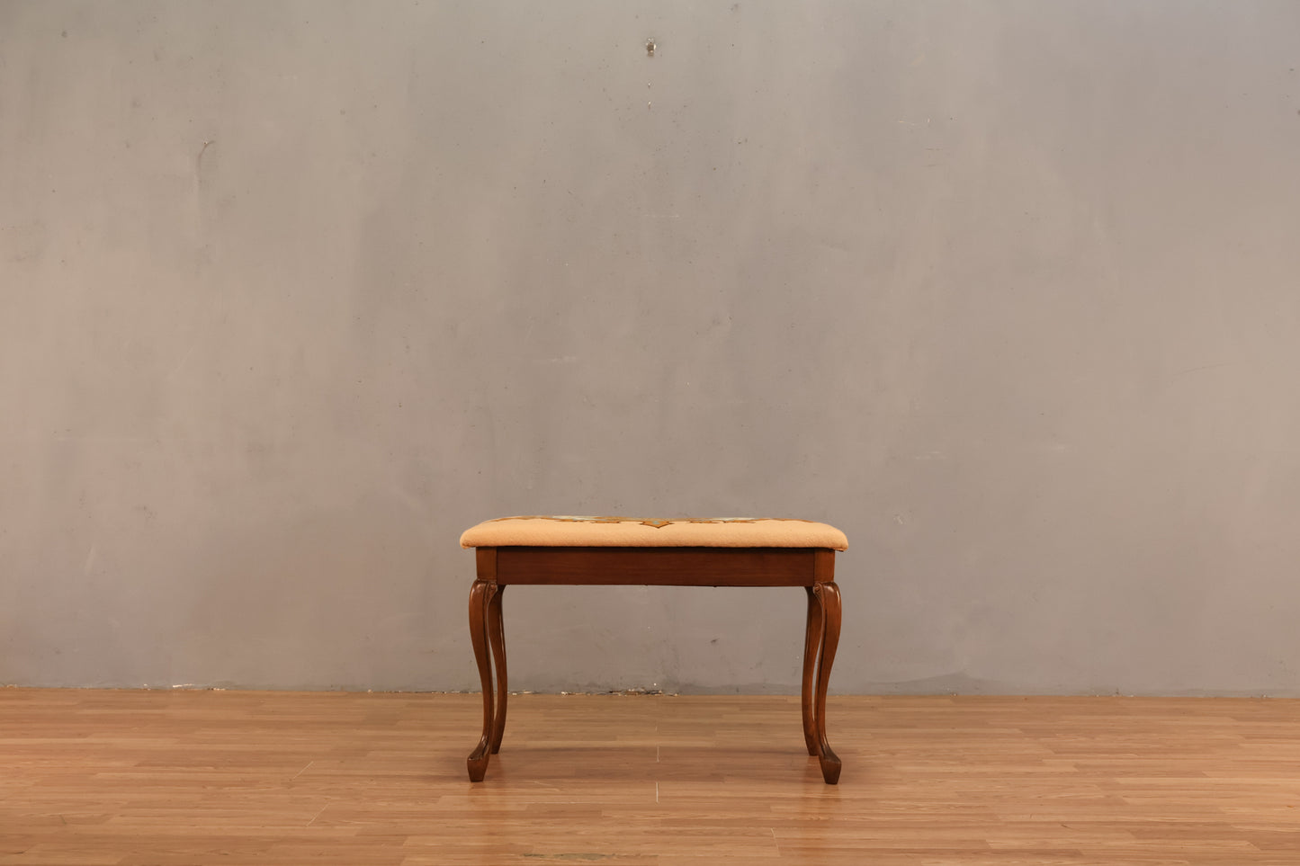 Provincial Needlepoint Piano Bench