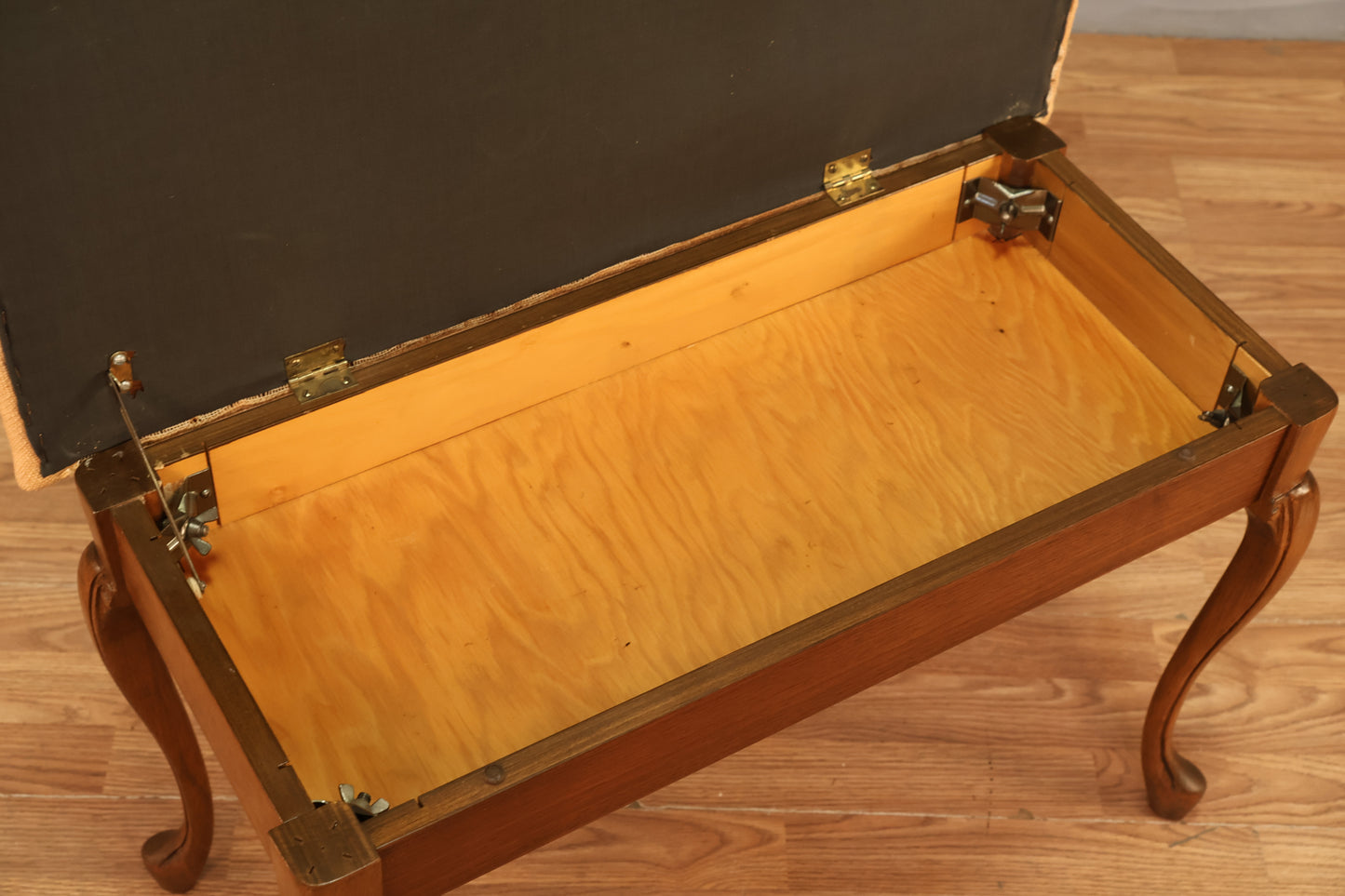 Provincial Needlepoint Piano Bench