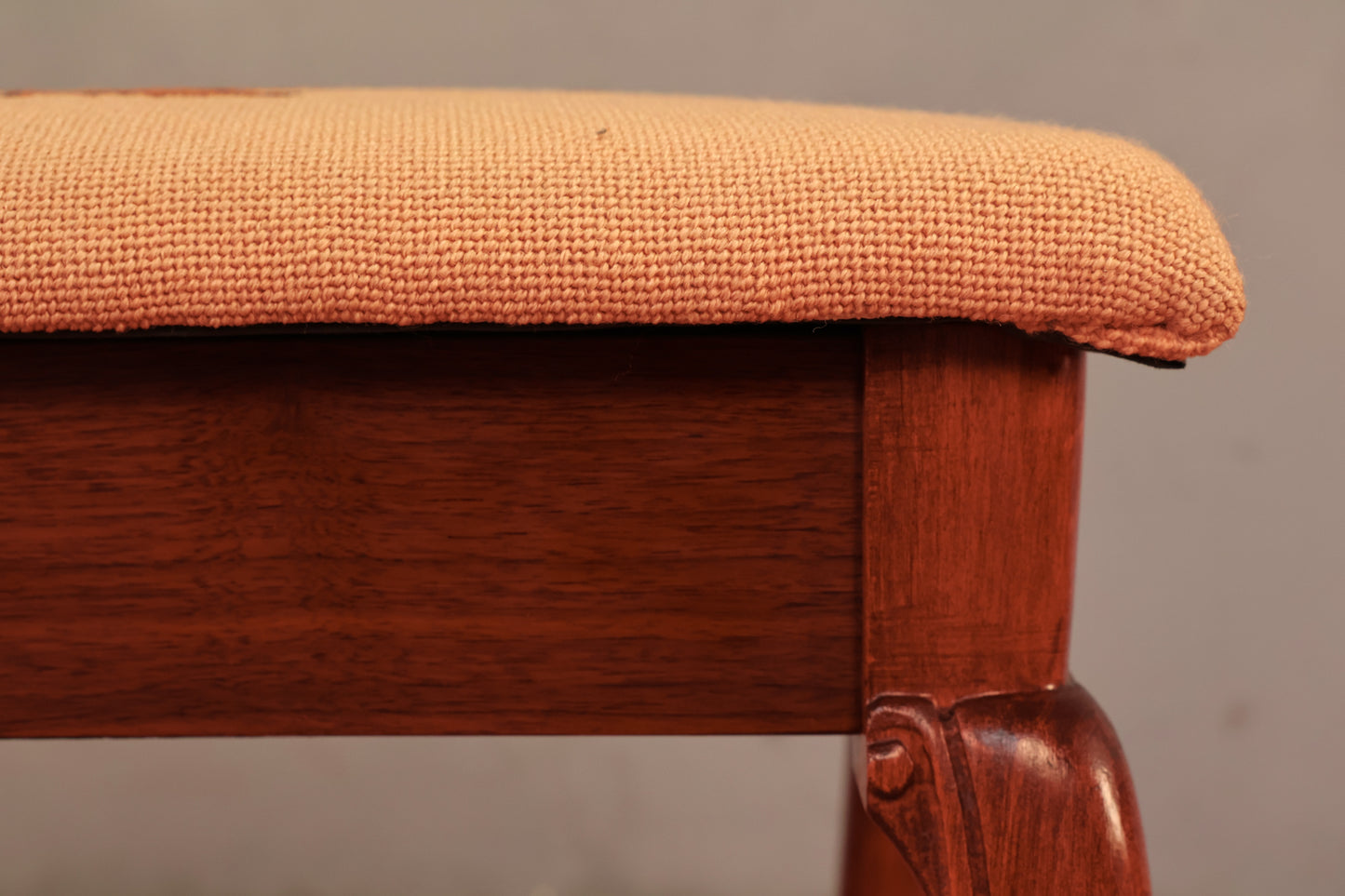 Provincial Needlepoint Piano Bench