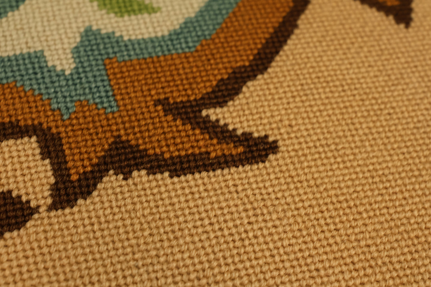 Provincial Needlepoint Piano Bench