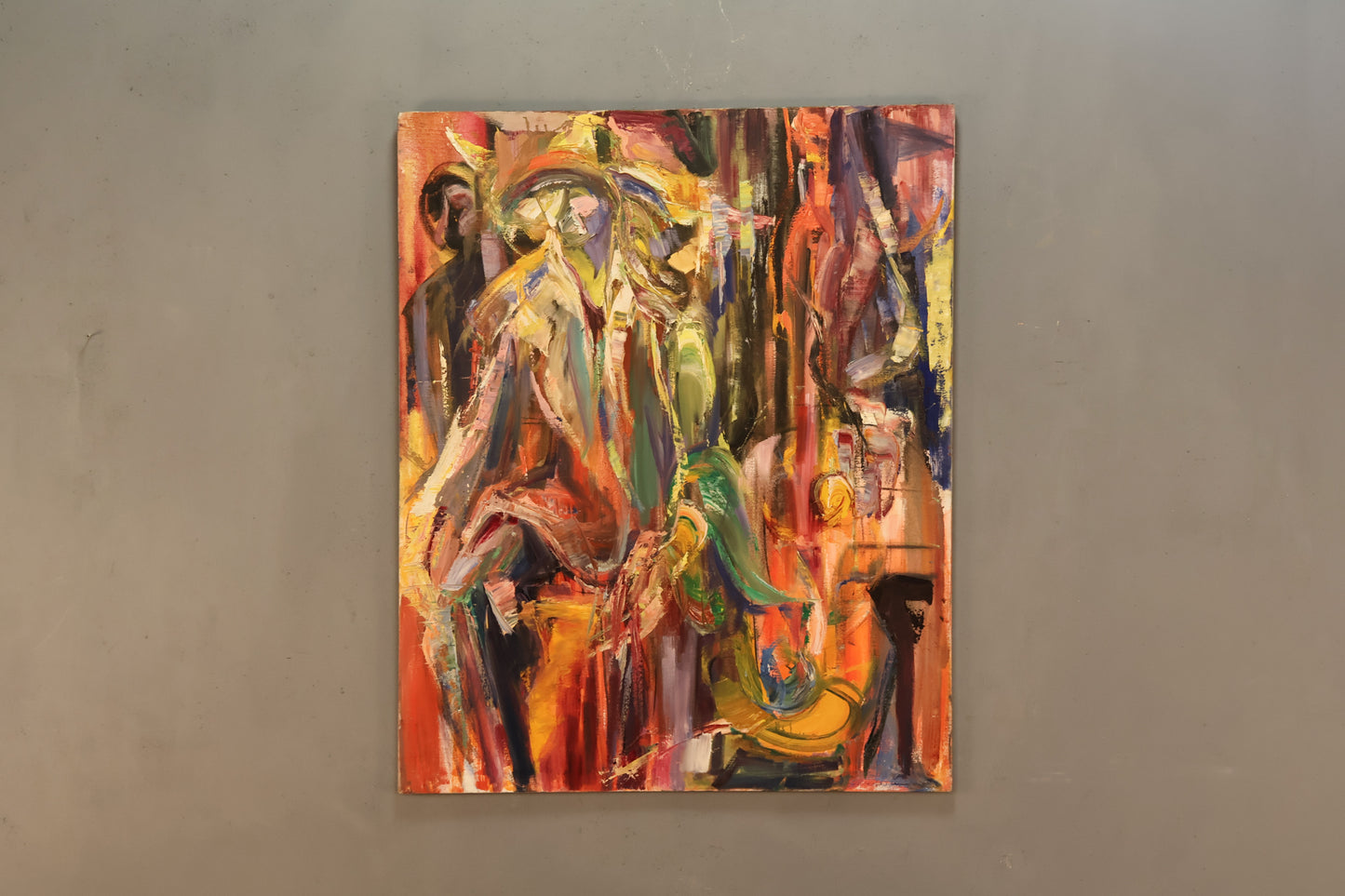 Large "Figure Study" Abstract Painting