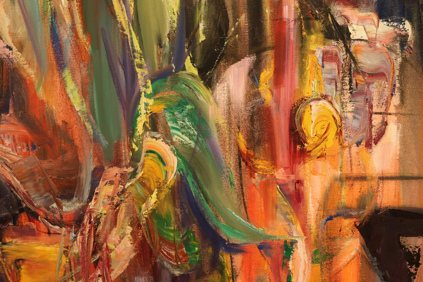 Large "Figure Study" Abstract Painting