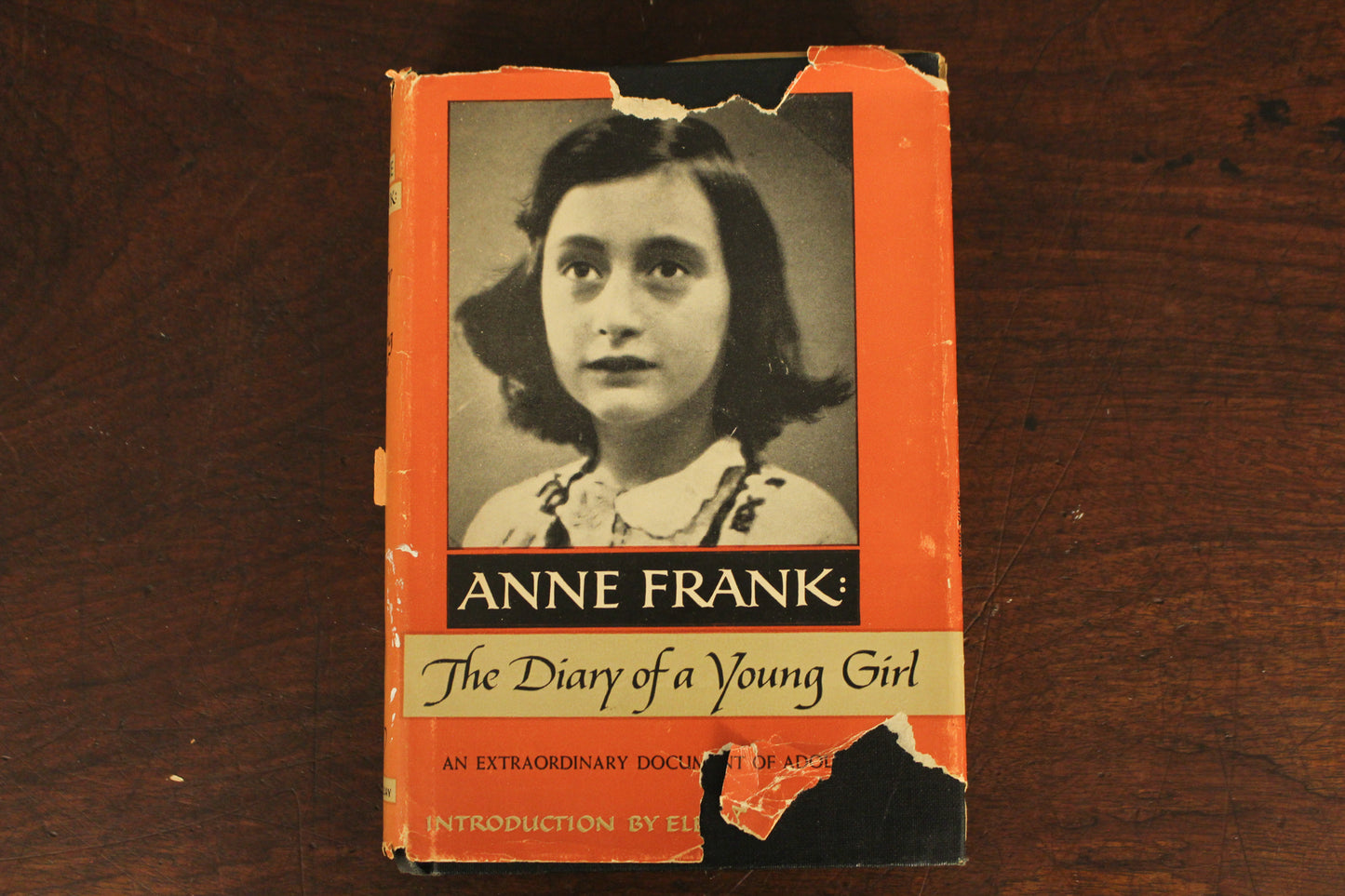 "Anne Frank: The Diary of a Young Girl" 1952 Book