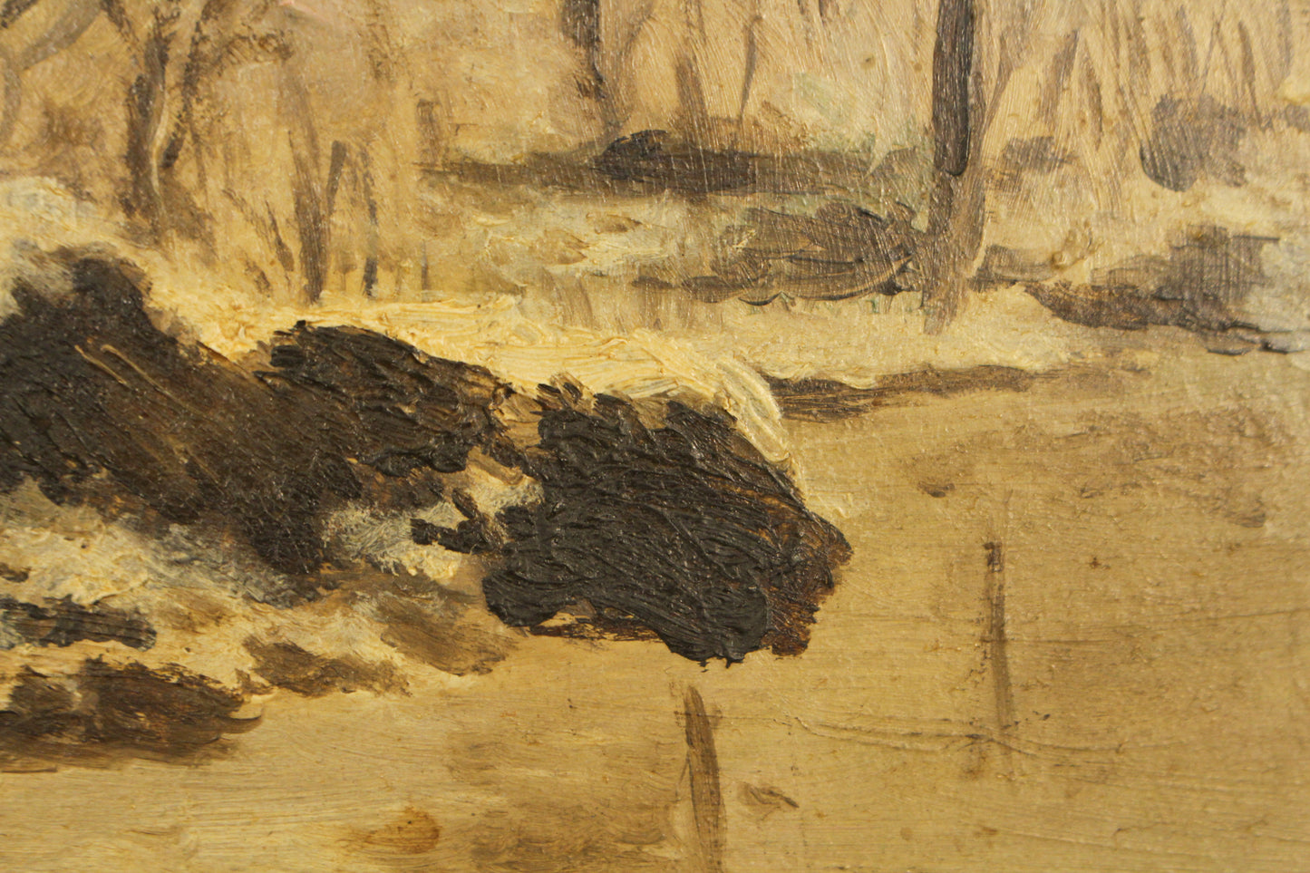 "Late Winter" Painting