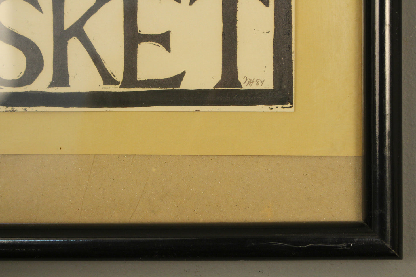 "B is for Basket" Mary Azarian Print