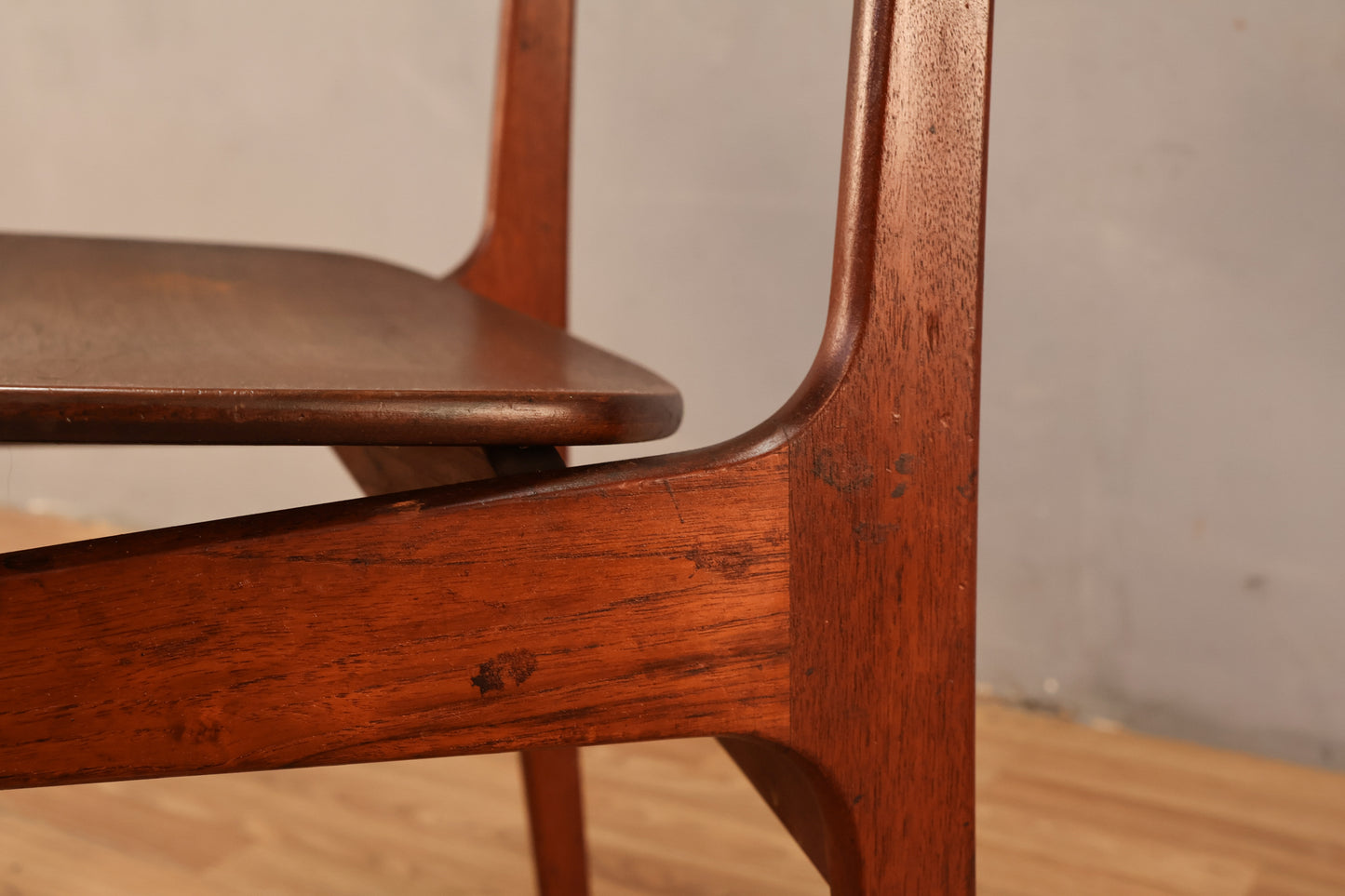 Erik Buch Danish Teak Side Chair