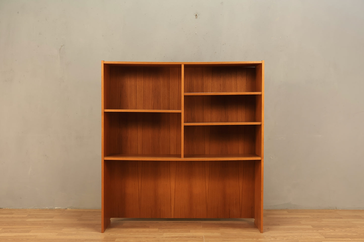 Danish Teak Divided Bookshelf B
