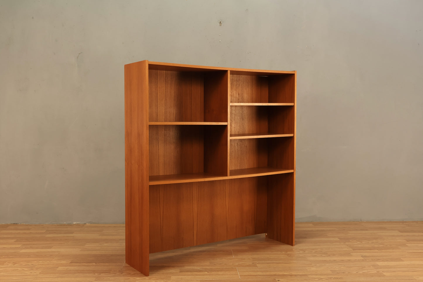 Danish Teak Divided Bookshelf B
