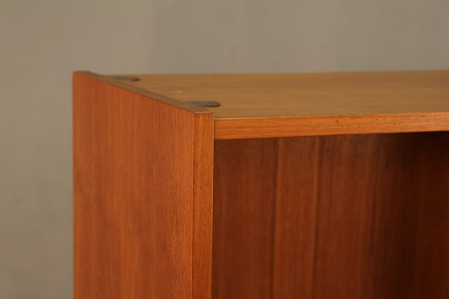 Danish Teak Divided Bookshelf B