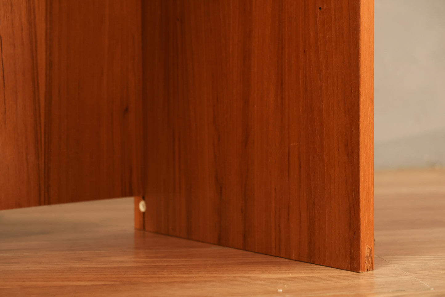 Danish Teak Divided Bookshelf B