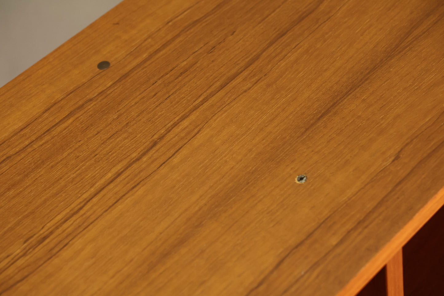 Danish Teak Divided Bookshelf B