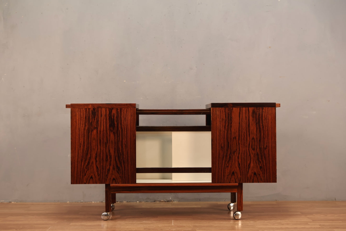 Erik & Jensen Rosewood Bar Cart