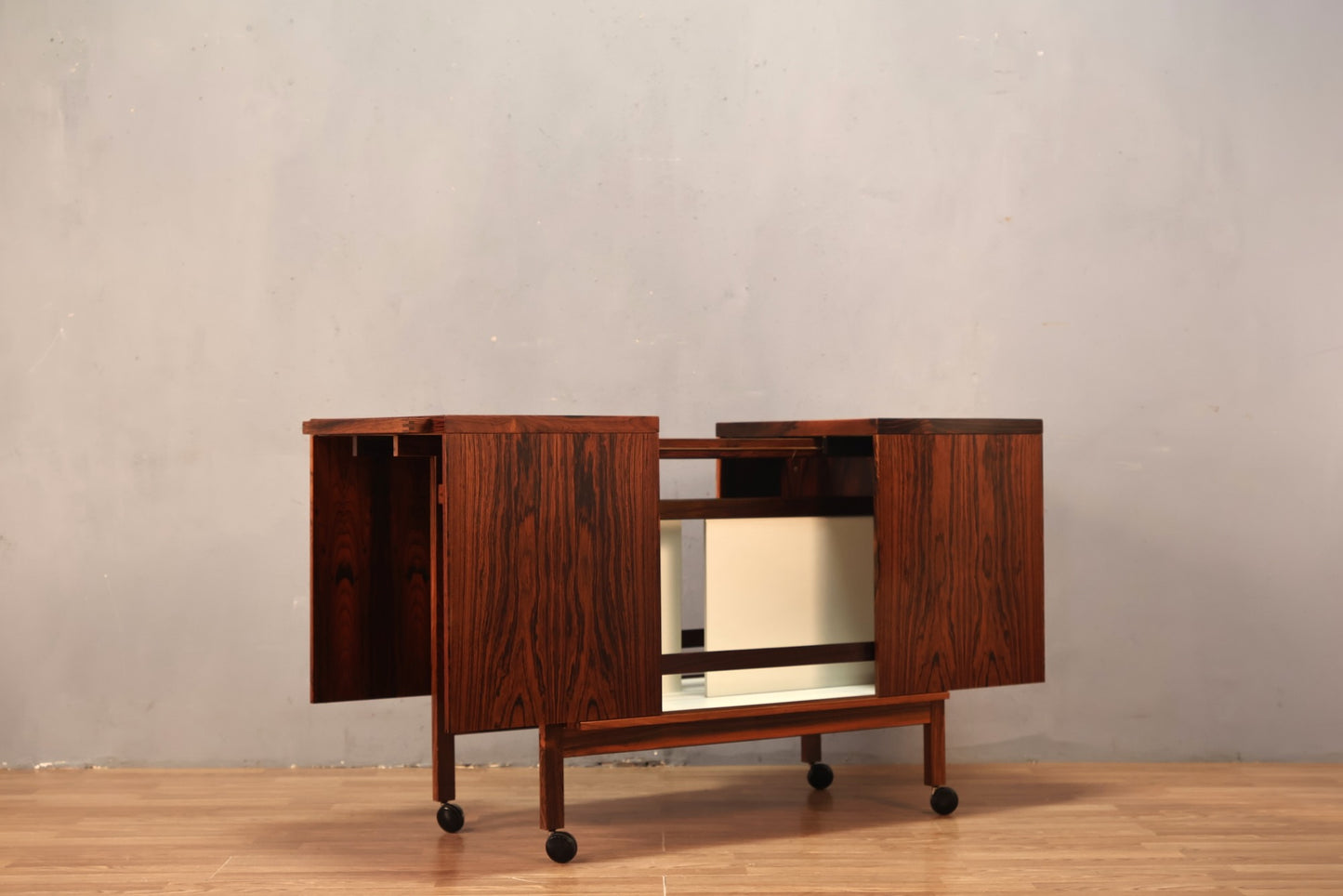 Erik & Jensen Rosewood Bar Cart